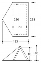 Палатка MINIMA 1 EVO, CAMP