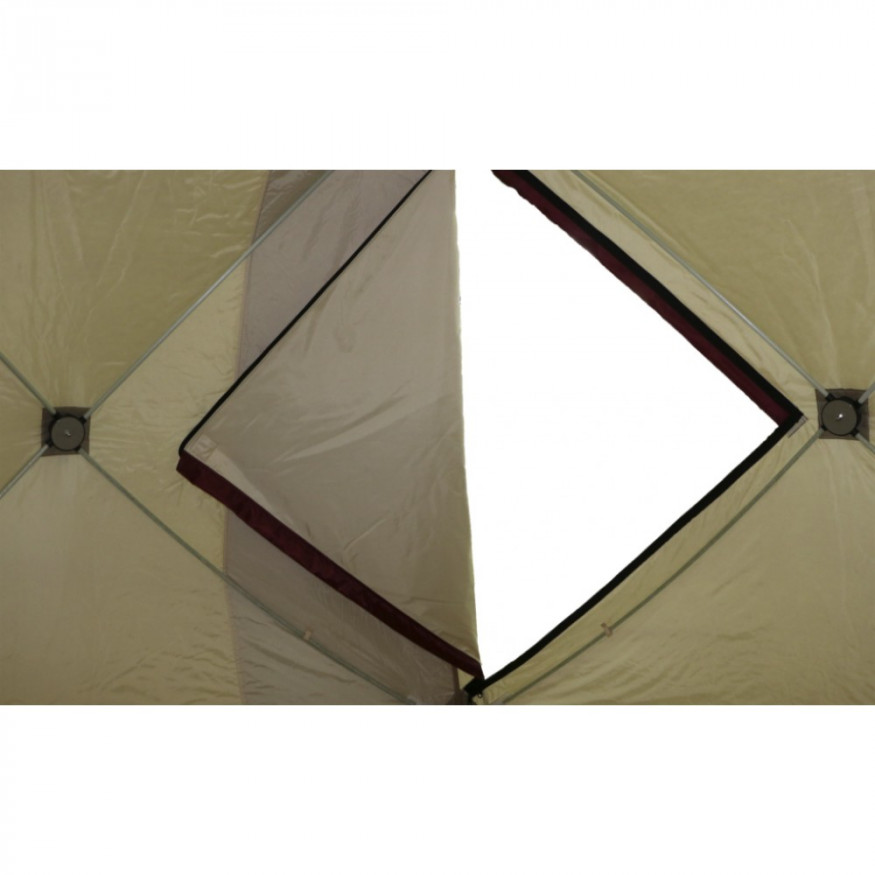 Палатка Снегирь 4Т Long Компакт, четырехместная, трехслойная