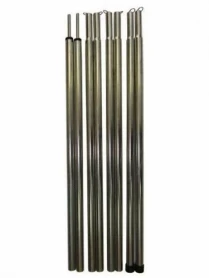 Tramp Тент 3 x 3 м (укрывной) зеленый цвет со стойками