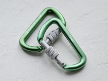 Карабин стальной GURU Typhoon Screw, GURU (вспомогательный, не для страховки)