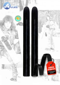 Лыжи РЫБАЦКИЕ, длина 120 см, дерево-пластик, ширина 110 мм