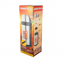 Термос Биосталь-СПОРТ универсальный с ручкой, 2,0 л