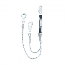 Строп из полиамидного каната двухветьевой с амортизатором (аВд(16) кр-03 кр-03 кр-04 ков.)