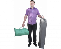 Торговая палатка Домик 2,0х2,0 К, каркас из квадратной трубы 20х20 мм